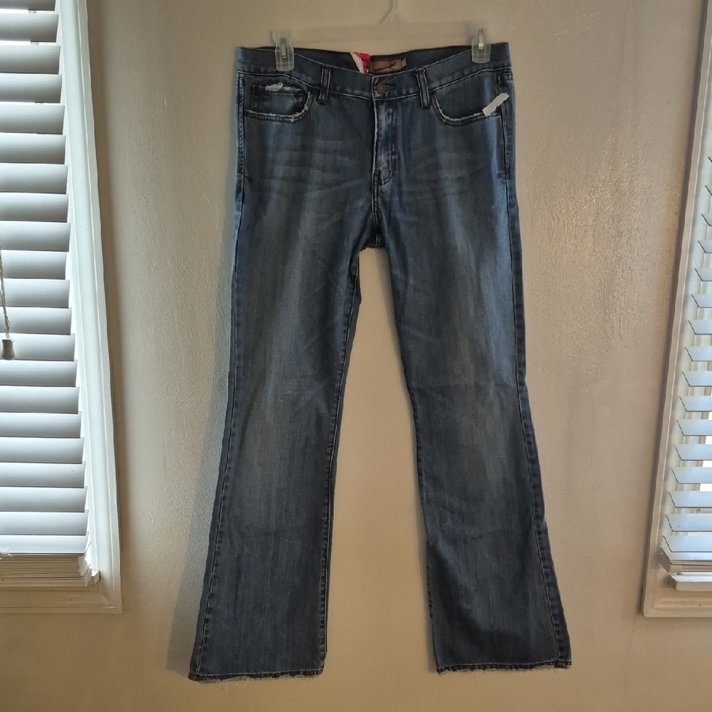 Vintage Y2k 90s  Womens Abercrombie And Fitch Denim Jeans Madison Distressed 12L